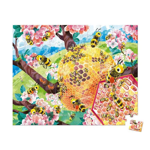 100 Piece Puzzle, Bee Life