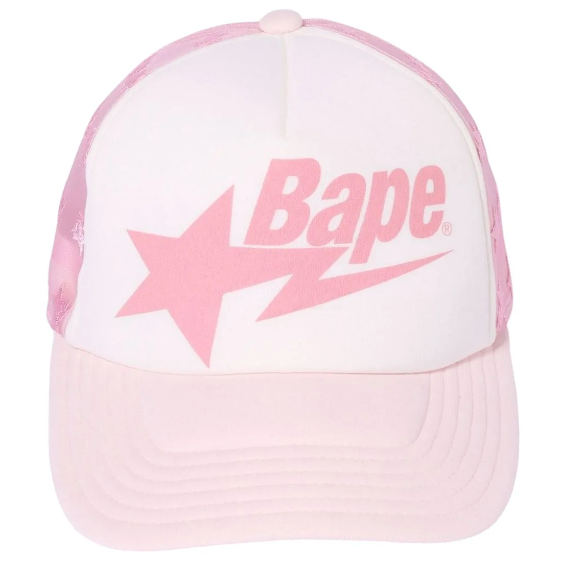 A Bathing Ape Bape Sta Mesh Cap (pink)