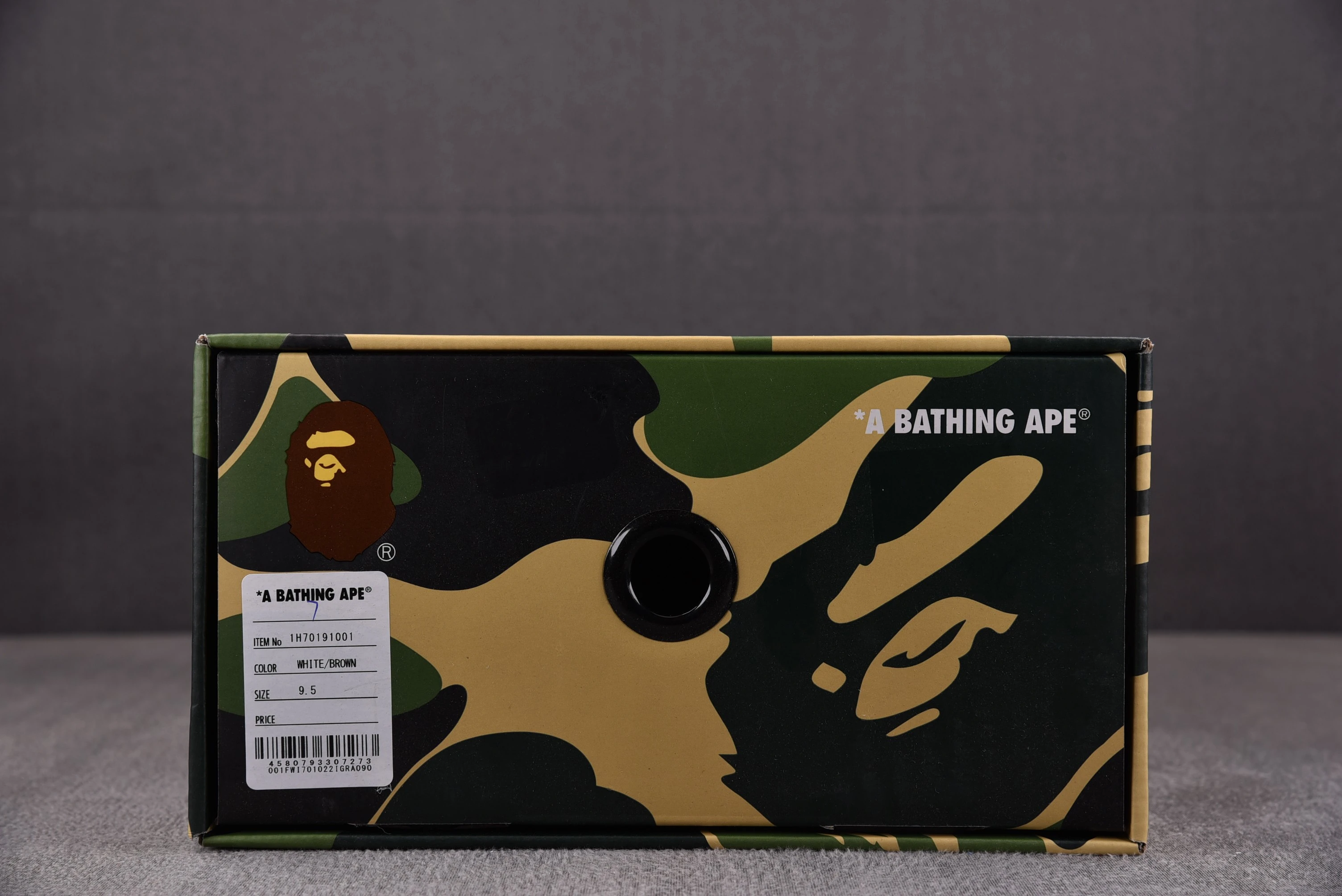 A Bathing Ape Bape Sta Patent Leather White Khaki (2023)