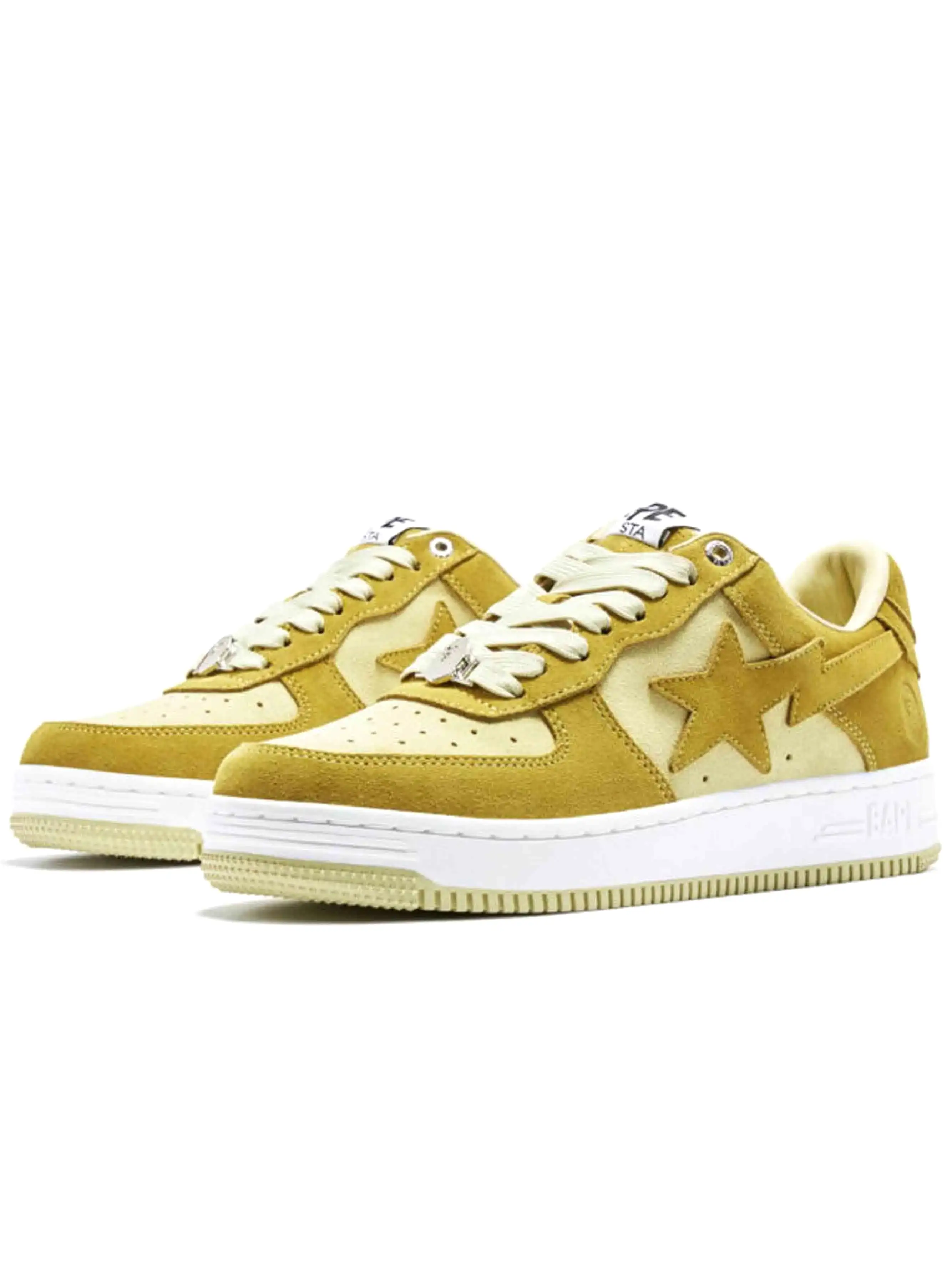 A Bathing Ape Bape Sta Suede Yellow (2022)