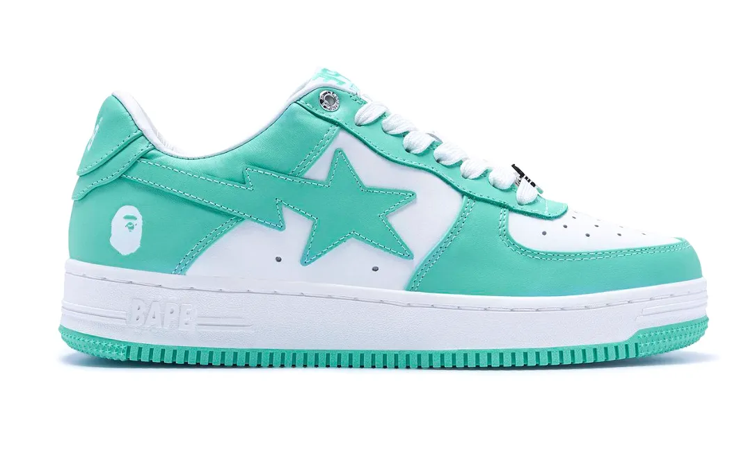 A Bathing Ape Bapesta BAPE Sta White/Green (2022)