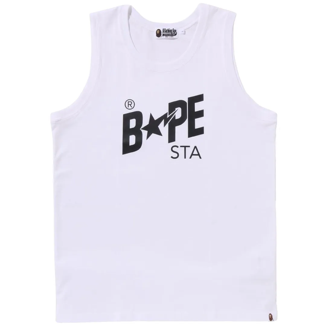 A Bathing Ape Men Bape Sta Tank Top (white)