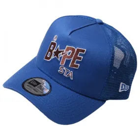 A Bathing Ape New Era 9Forty Bape Sta Cap (blue)