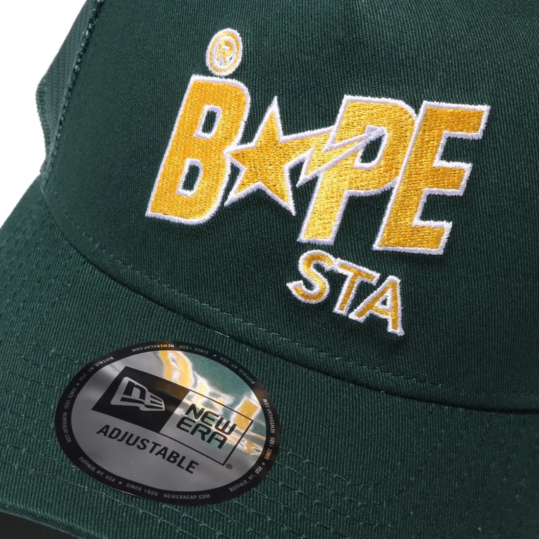 A Bathing Ape New Era 9Forty Bape Sta Cap (green)