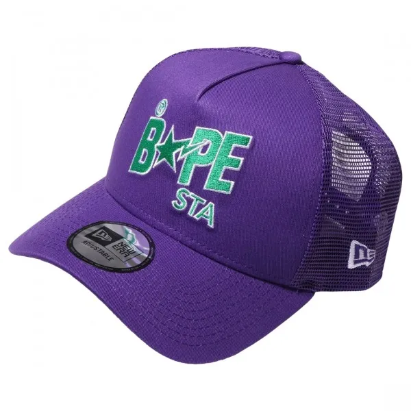 A Bathing Ape New Era 9Forty Bape Sta Cap (purple)