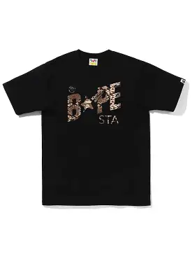 A Bathing Ape Snake Bape Sta Logo Tee