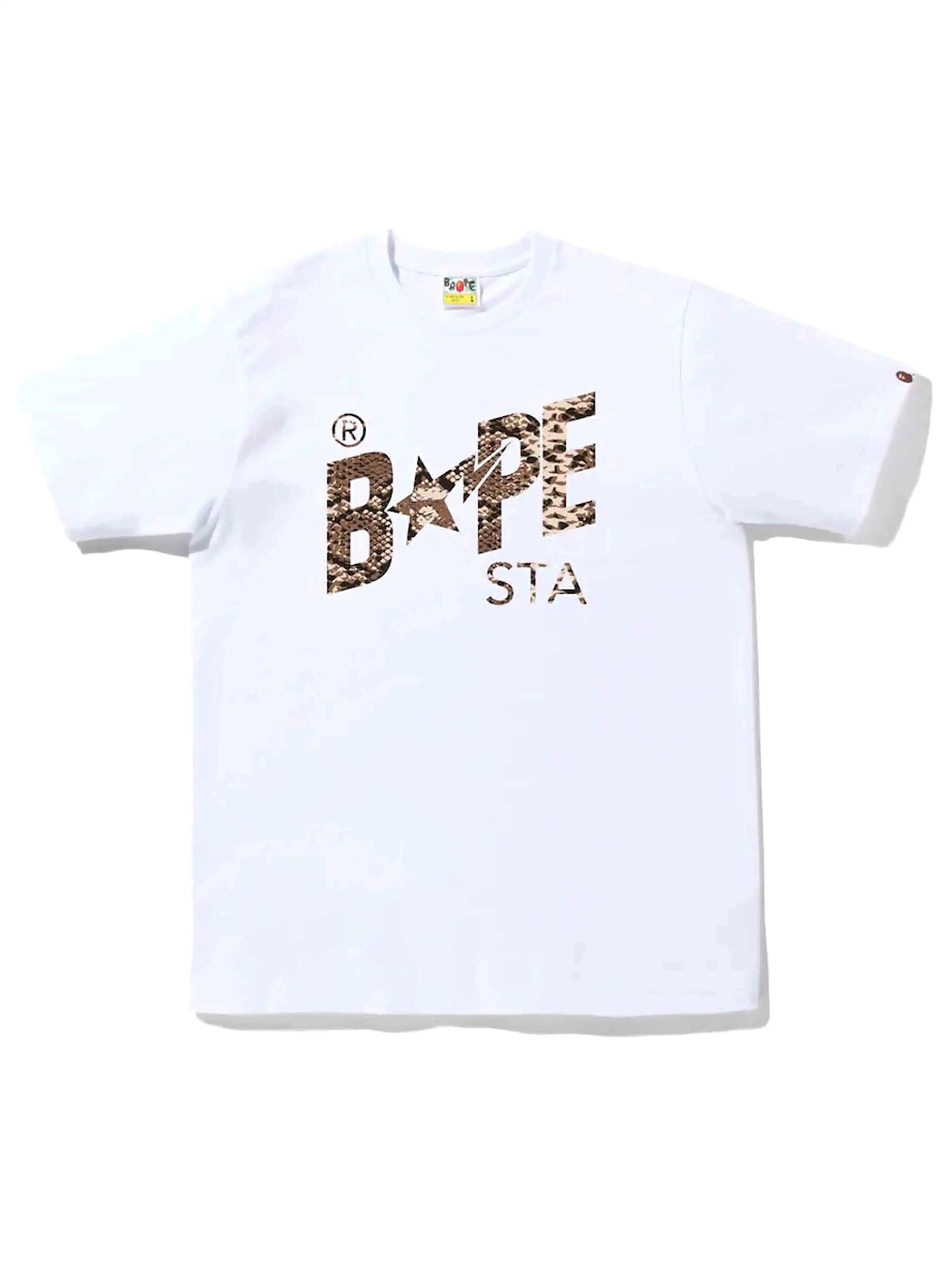 A Bathing Ape Snake Bape Sta Logo Tee