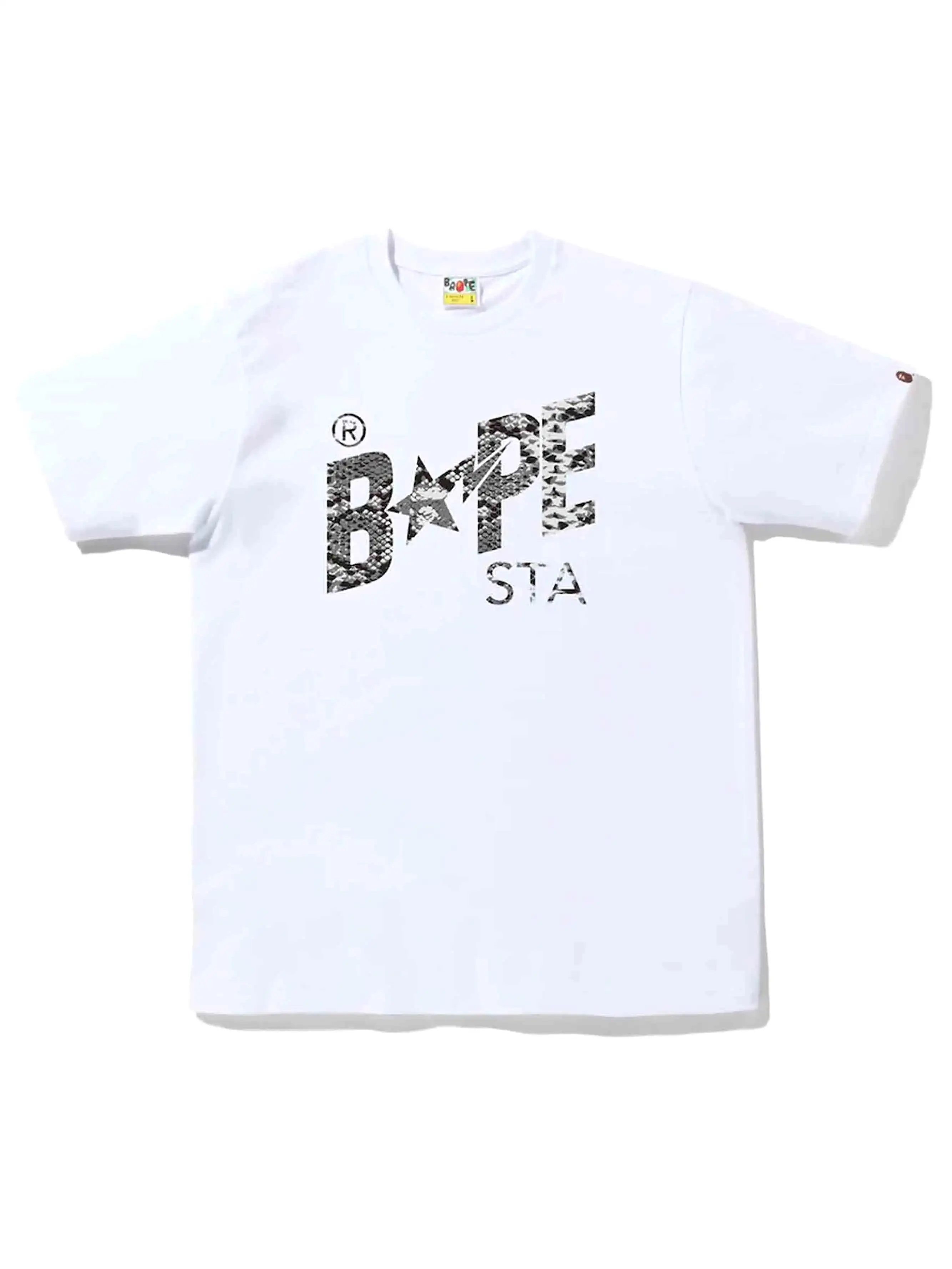 A Bathing Ape Snake Bape Sta Logo Tee