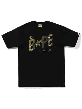 A Bathing Ape Tie Dye BAPE Sta Logo Tee