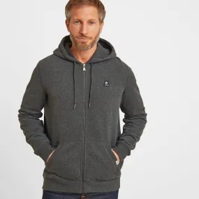 Alden Mens Hoody - Dark Grey Marl