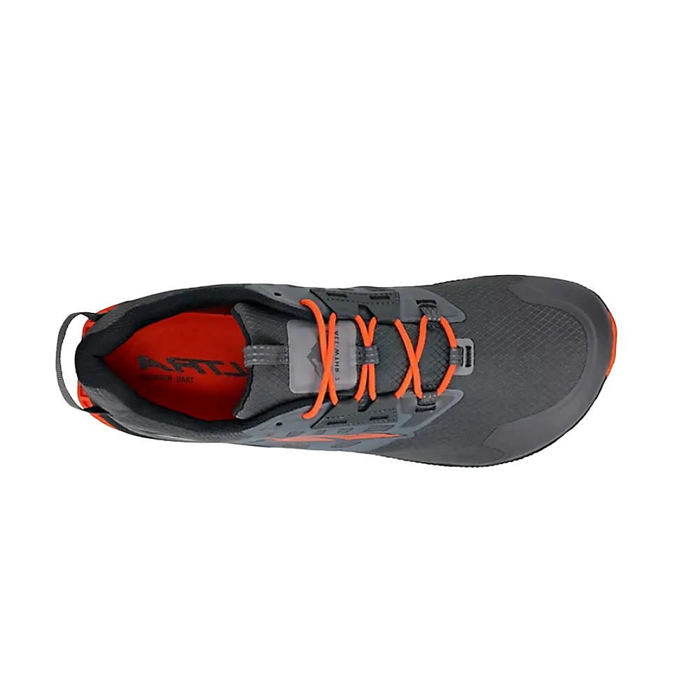 Altra Lone Peak All Weather Low 2 Mens Grey/Orange