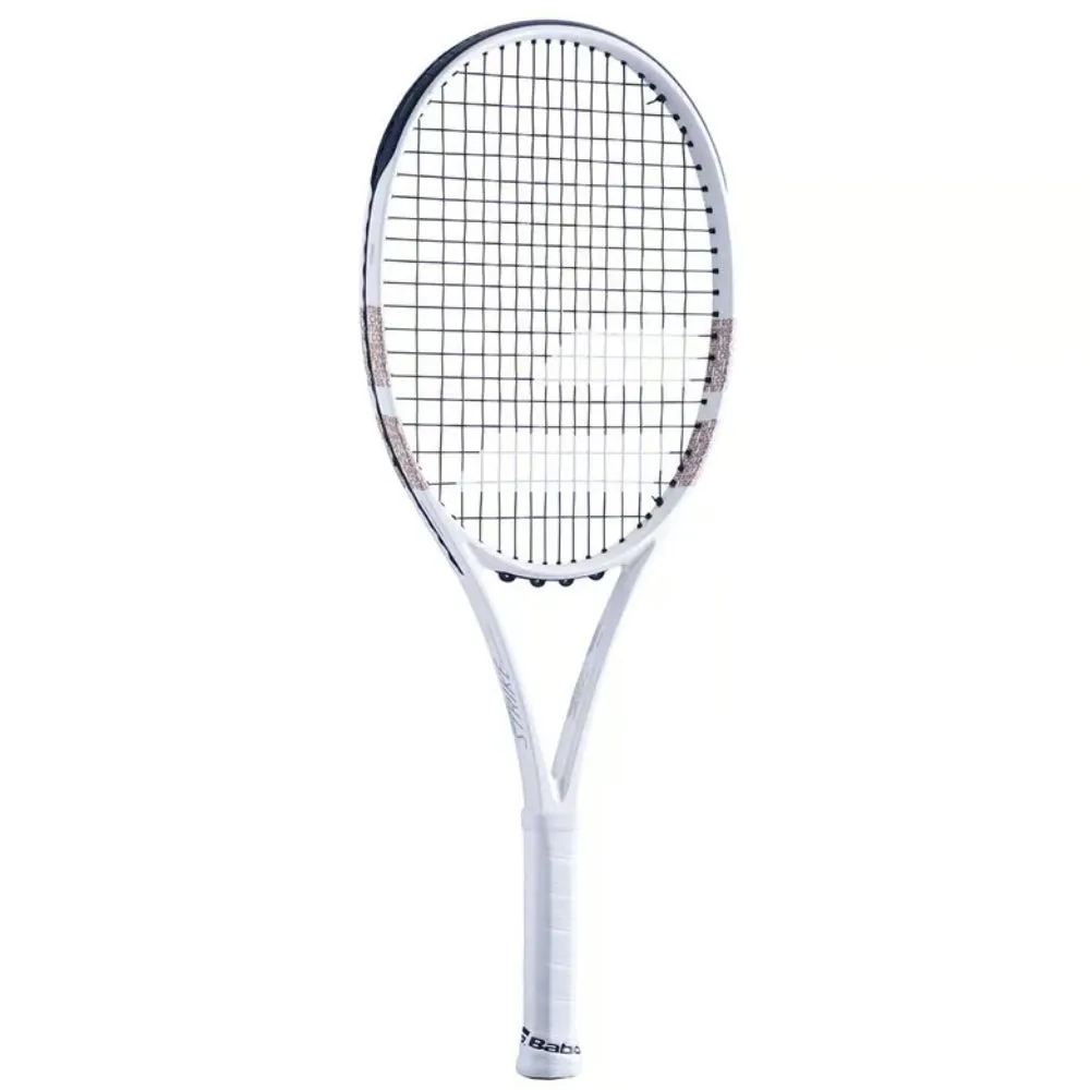 Babolat Pure Strike JR 26 Wimbledon Unstrung Tennis Racquet (White)