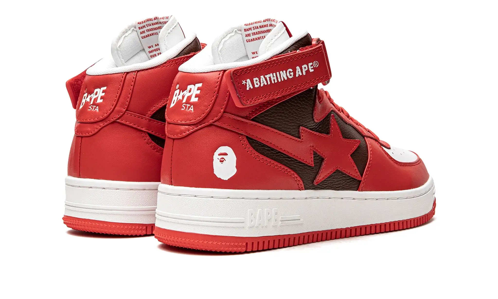 BAPE STA MID RED