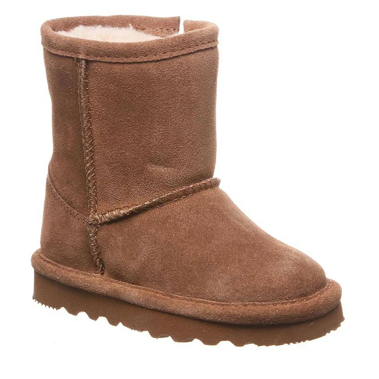 Bearpaw Toddler's Elle Zipper Fur Boot - Hickory II 1962TZ