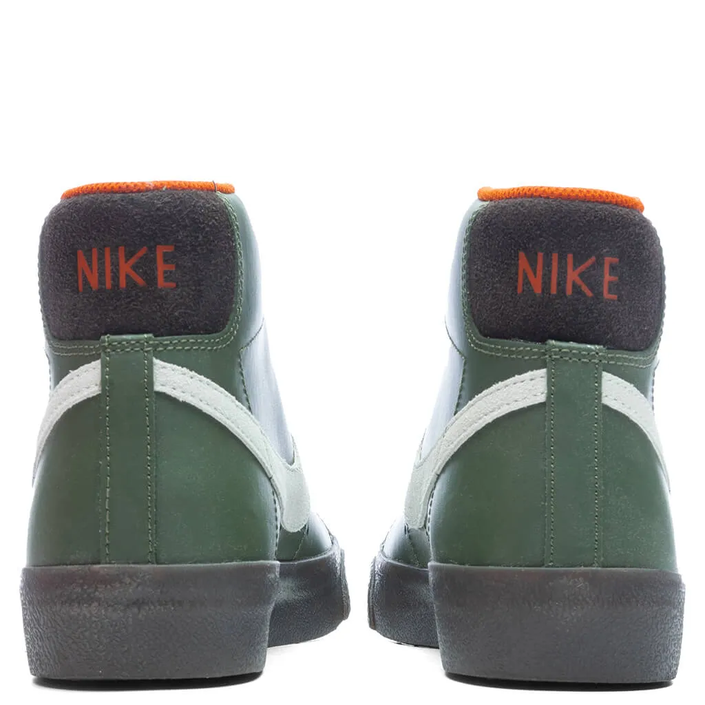 Blazer Mid '77 Vintage - Army Olive/Summit White/Campfire Orange