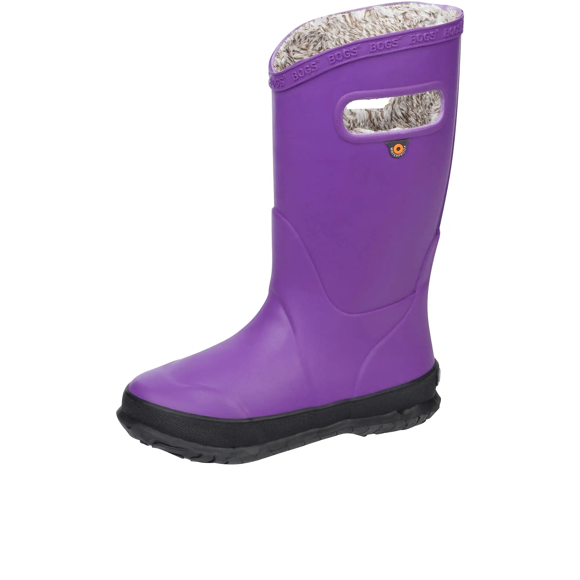 Bogs Childrens Rainboot Plush Purple