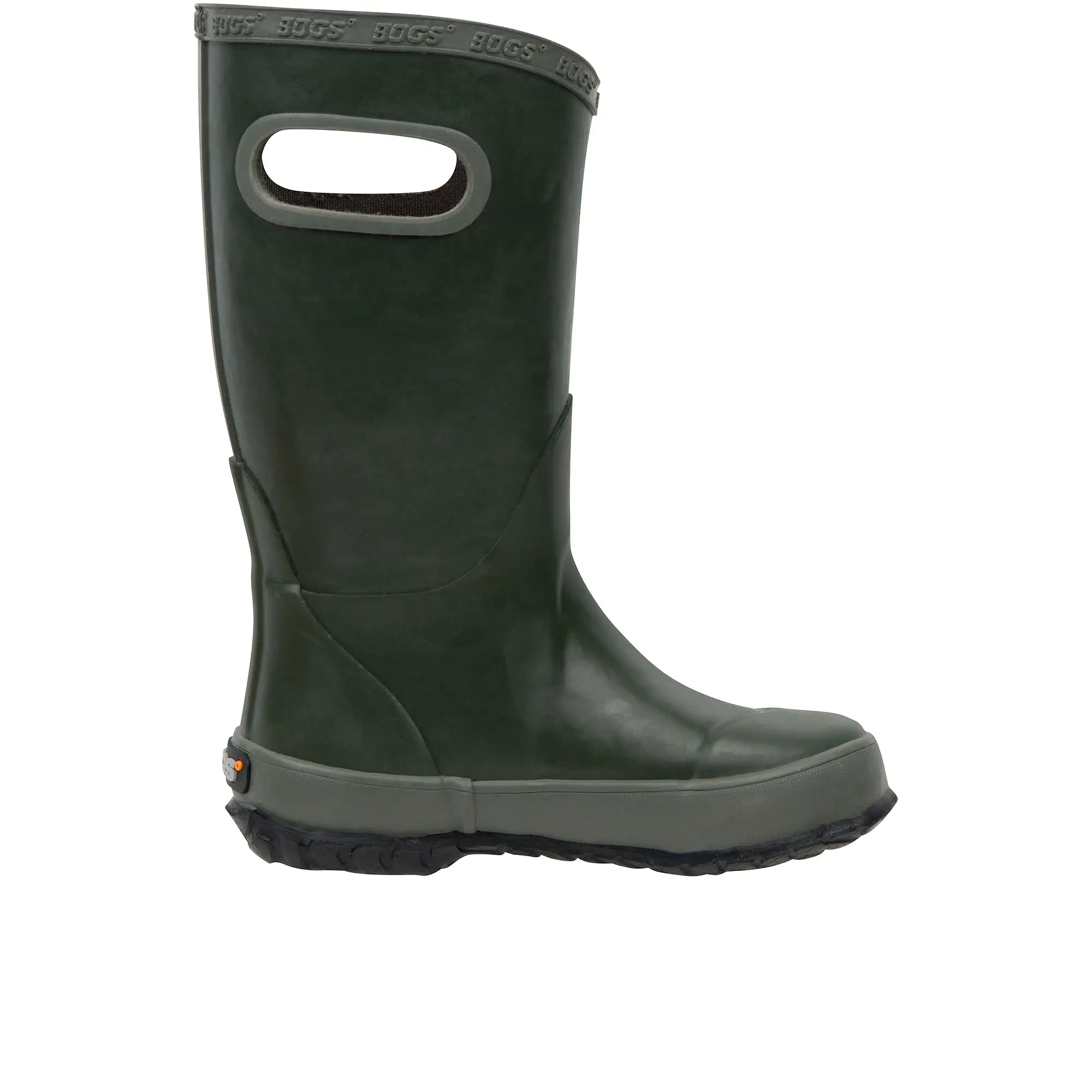 Bogs Childrens Rainboot Solid Dark Green