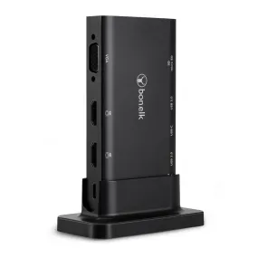 Bonelk Desktop Series 9 in 1 USB-C Multiport Hub (Black)