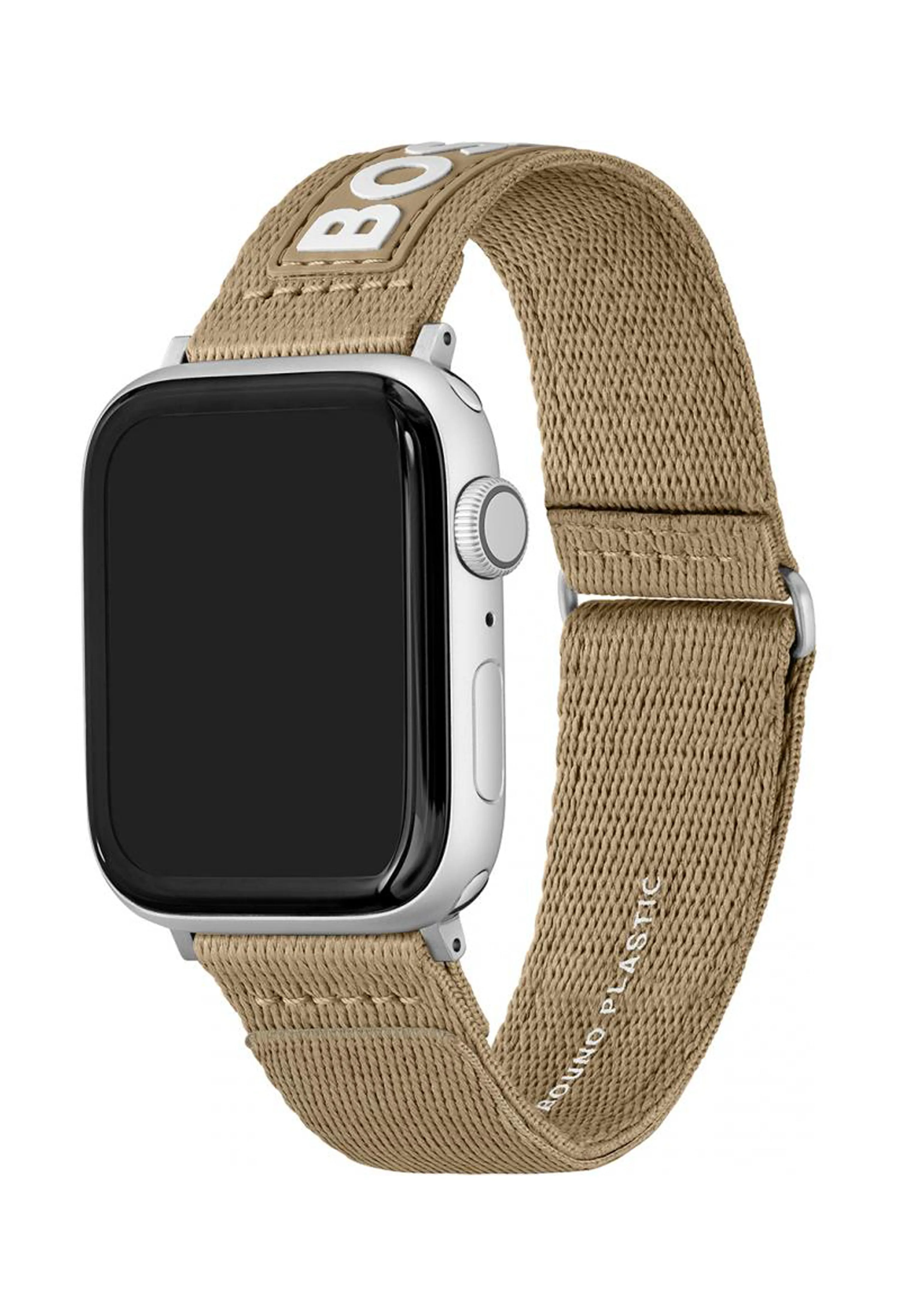 BOSS Camel Nylon Apple Strap With Velcro