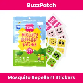 BuzzPatch Mosquito Stickers - Insect Repellent Stickers