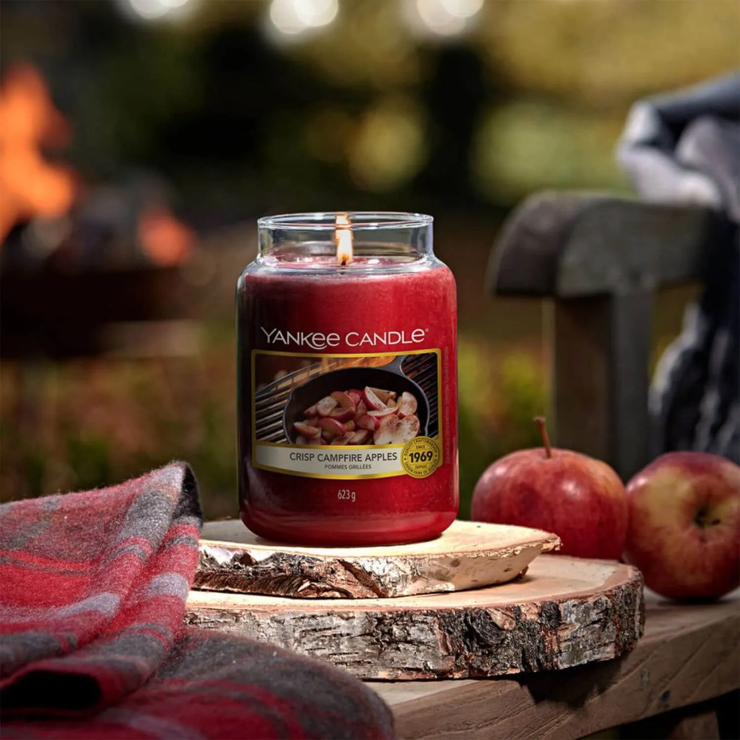 Crisp Campfire Apples Candle Large Jar