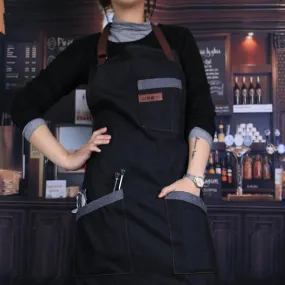 DENIM COWBOY CHEF APRON UNIFORM