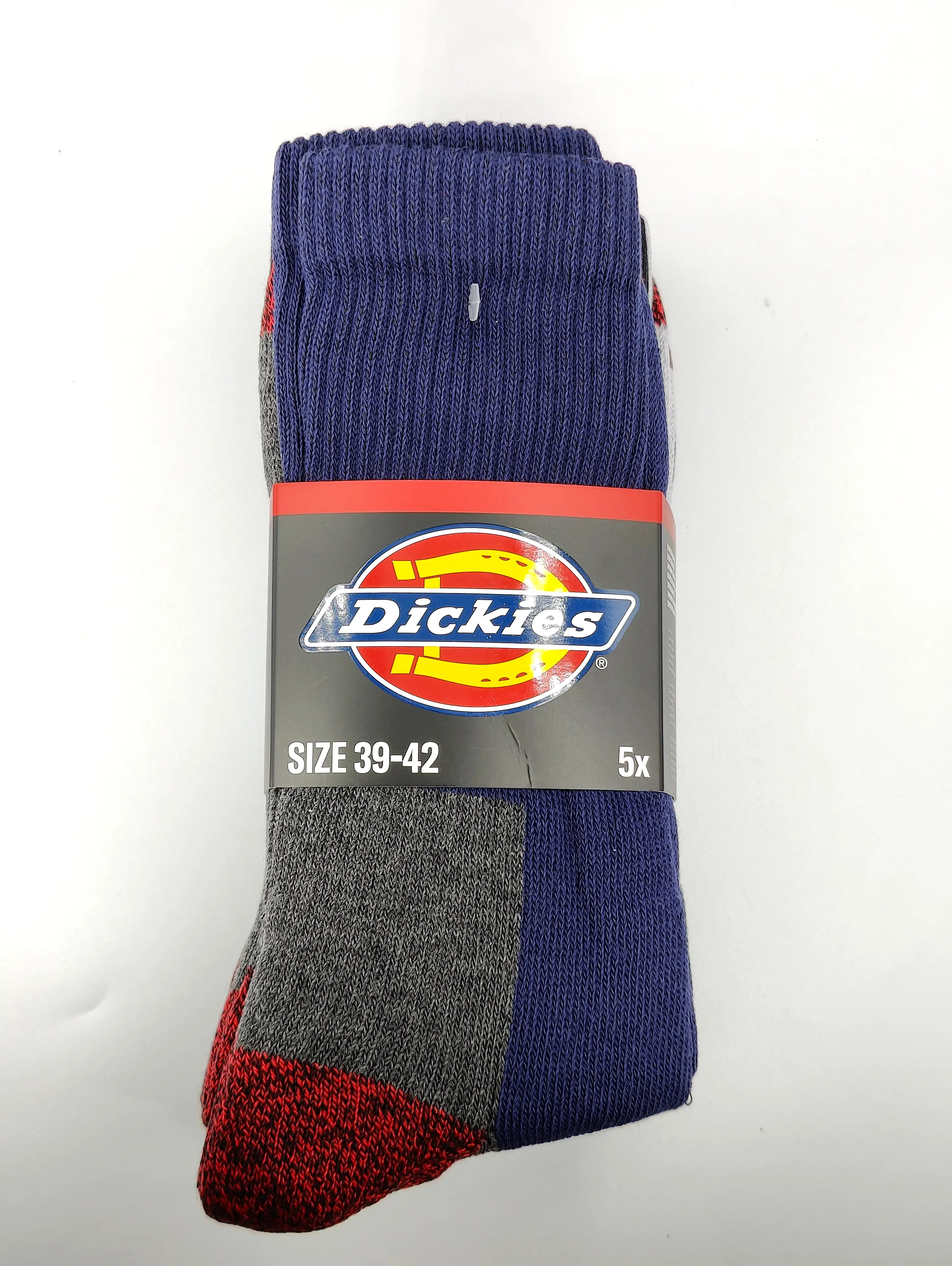 Dickie Mens Ladies Boys Socks 5 Pack Work Boot Wellington Sock Navy Black Grey