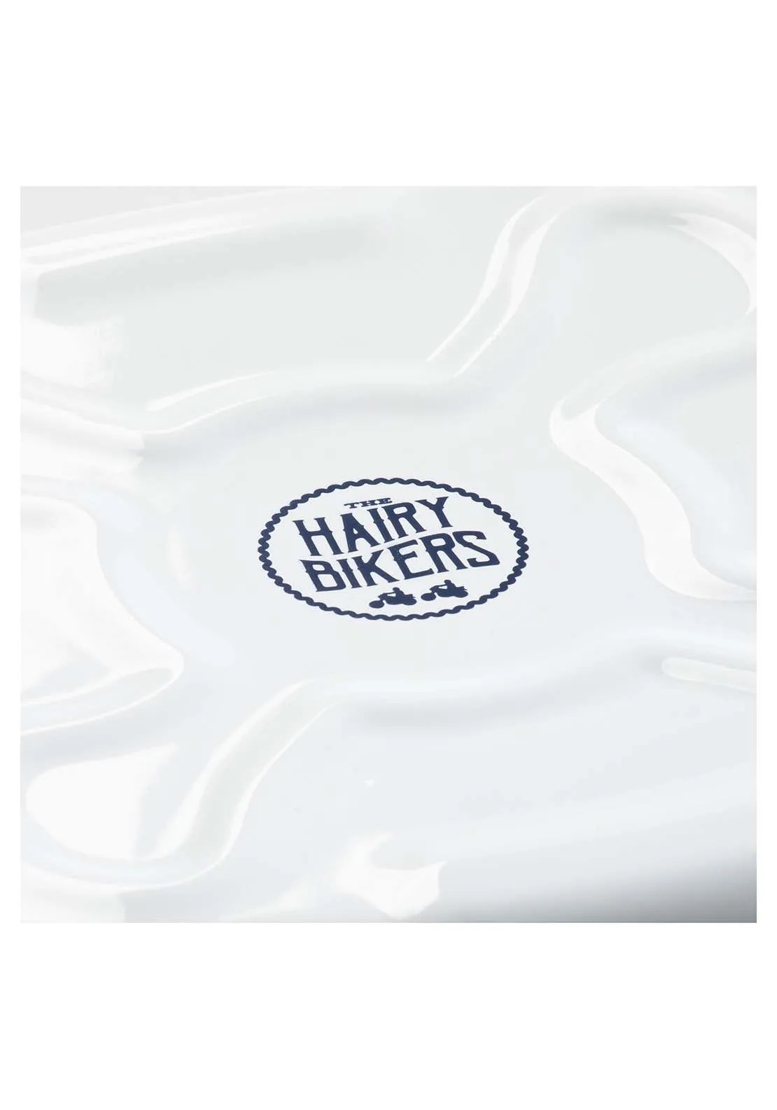 Hairy Bikers Enamelled 4L Casserole Dish - White