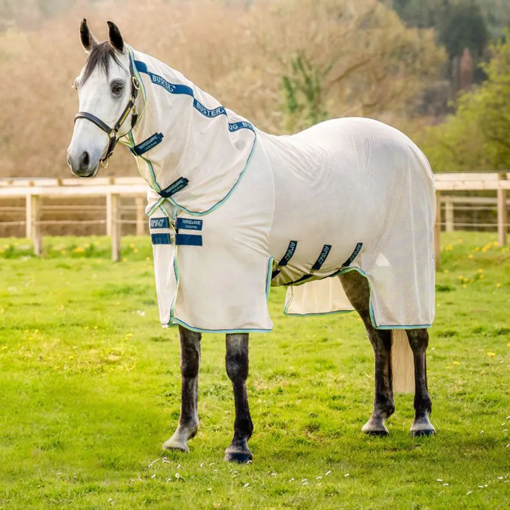 Horseware Ireland's Amigo Bug Buster in Chalk & Navy