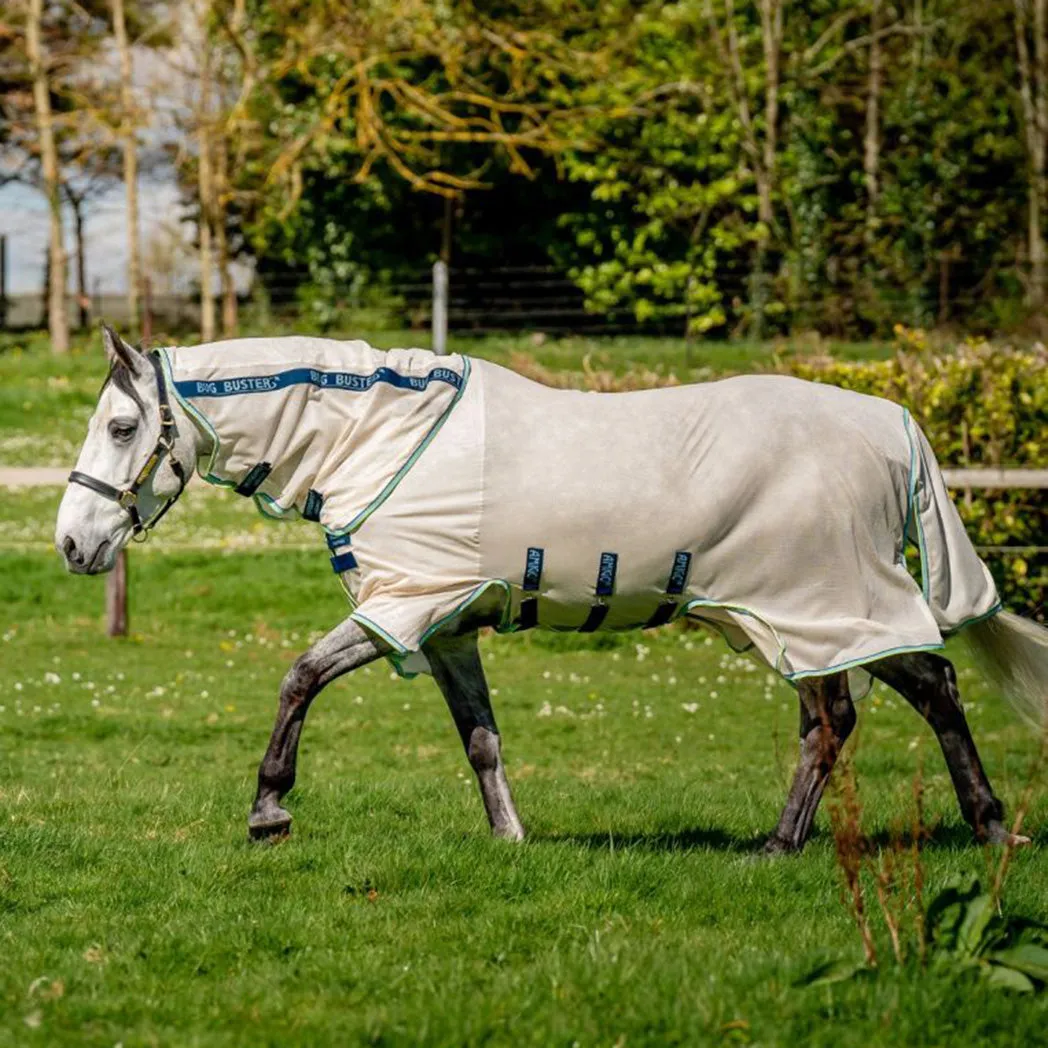 Horseware Ireland's Amigo Bug Buster in Chalk & Navy