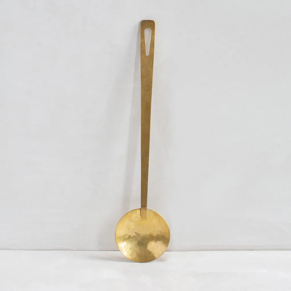 Long Serving Spoon - Brass