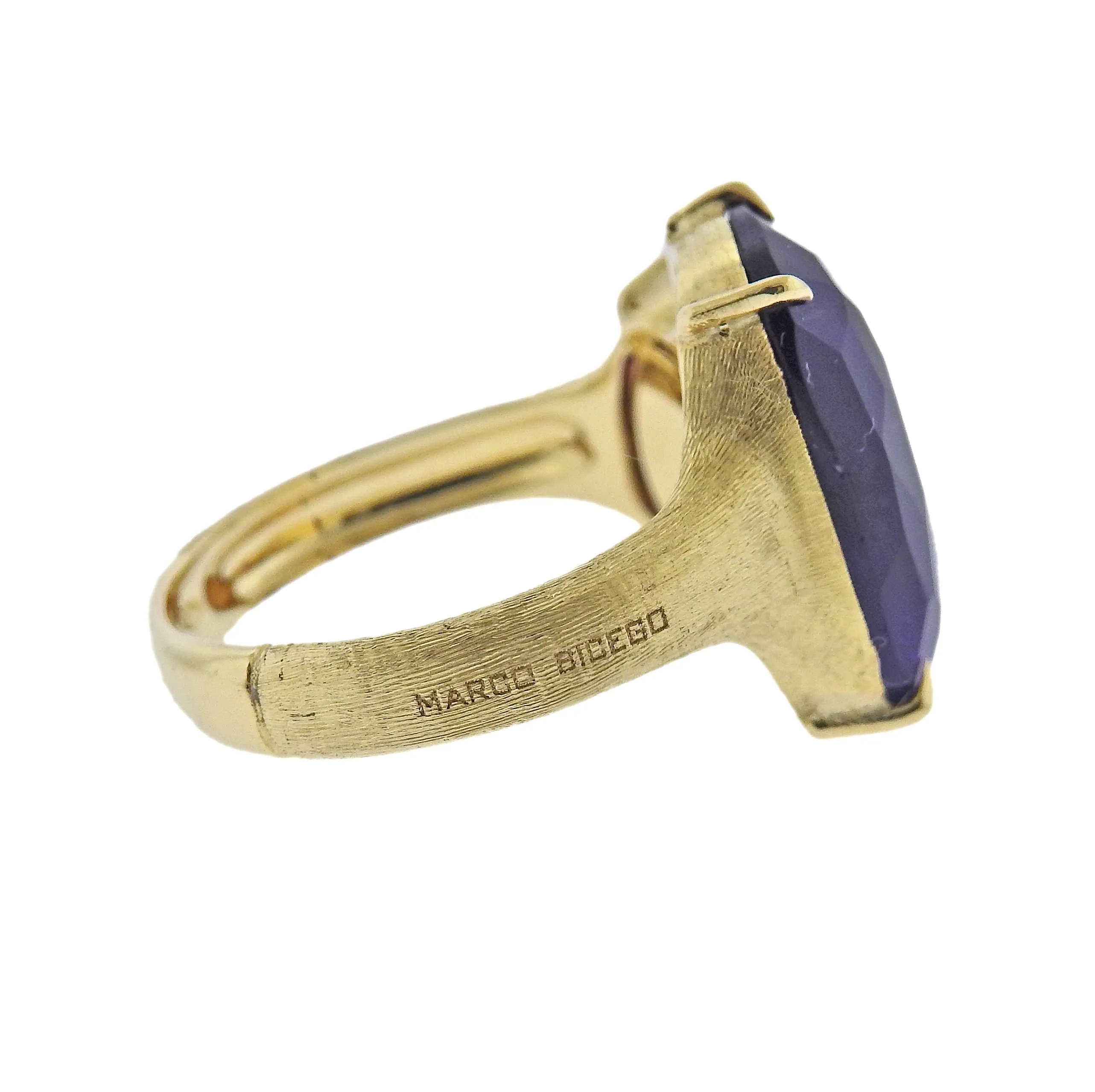 Marco Bicego Murano Gold Amethyst Rhodolite Ring