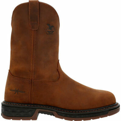 Men's Carbo-Tec LT Pull-On Work Boot in Brown