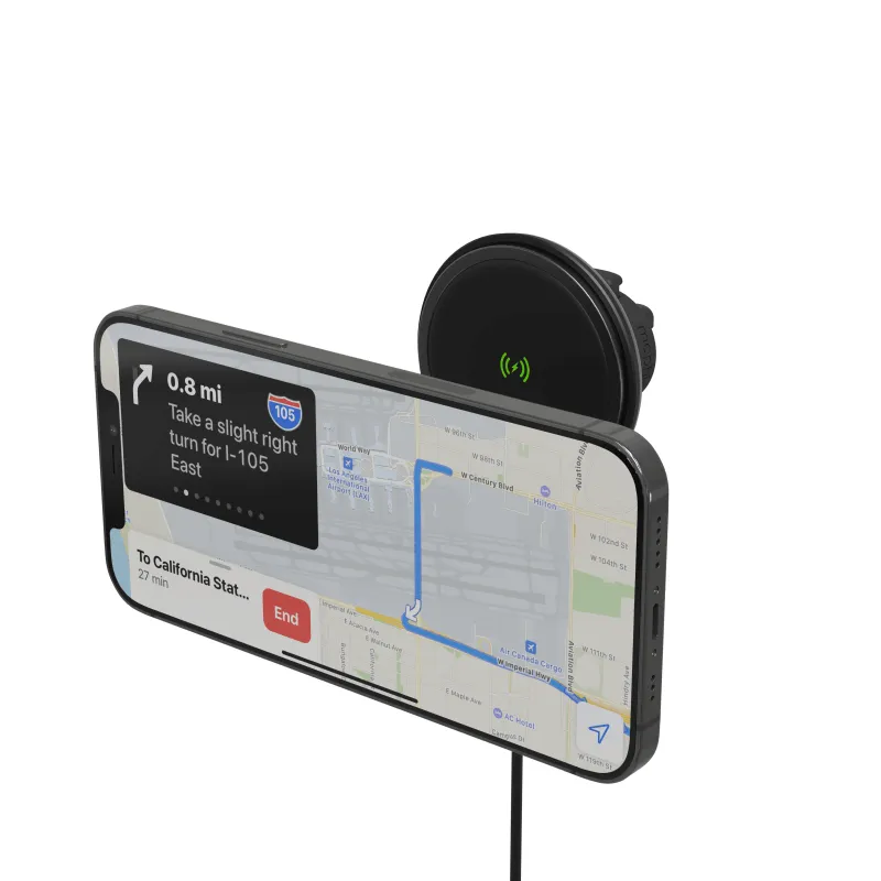 Mophie Snap+ MagSafe Compatible Car Vent Mount Wireless Fast Charging Pad Charger USB-C 15W