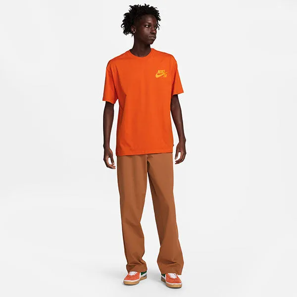 Nike SB Logo Tee Campfire Orange