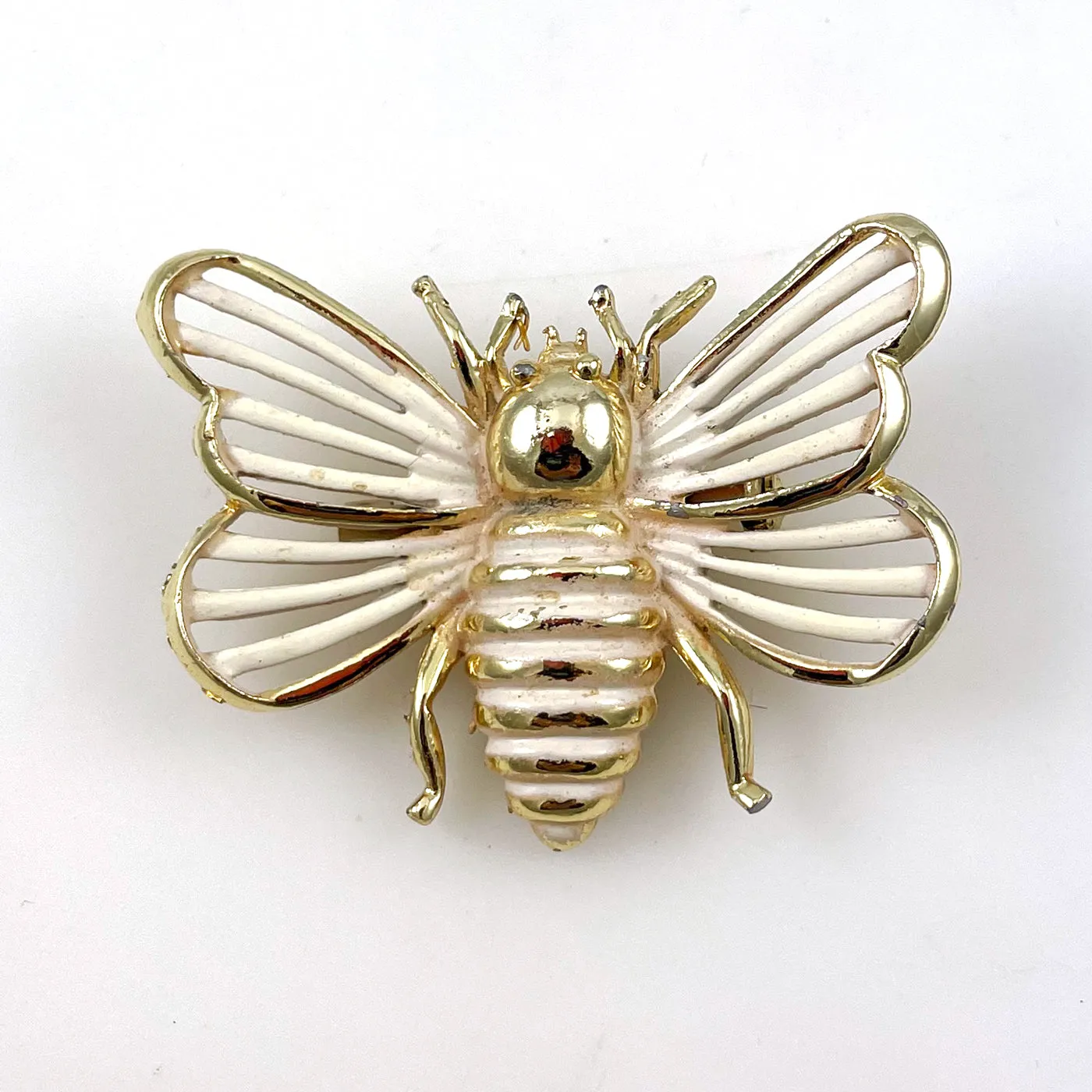 R. N. K. Enamel Bumble Bee Brooch