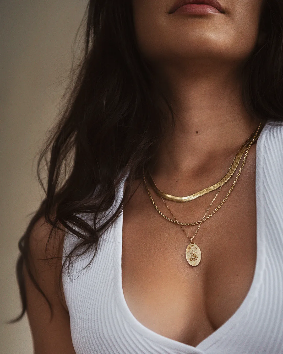 Sagittarius Gold Zodiac Necklace