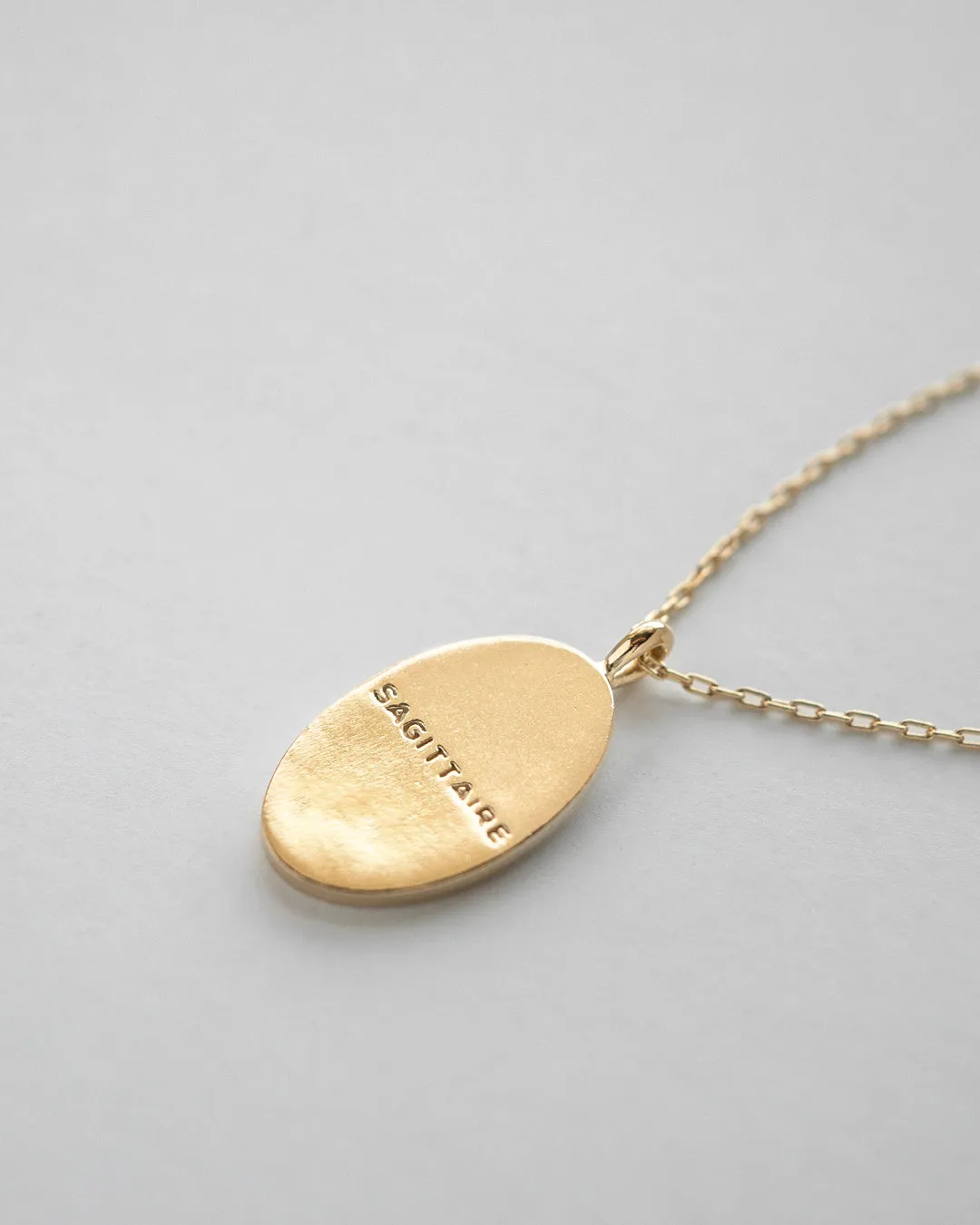 Sagittarius Gold Zodiac Necklace