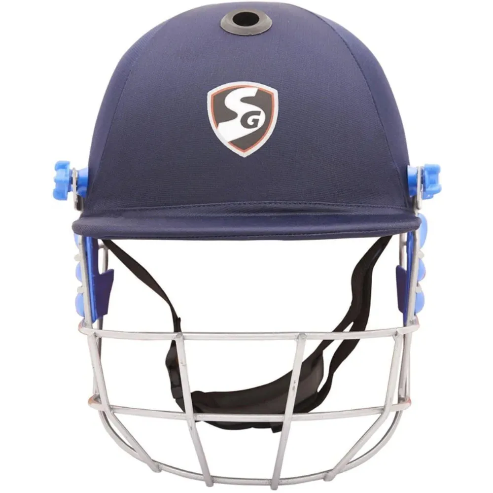 SG Aero-Select Professional Cricket Helmet (Blue)