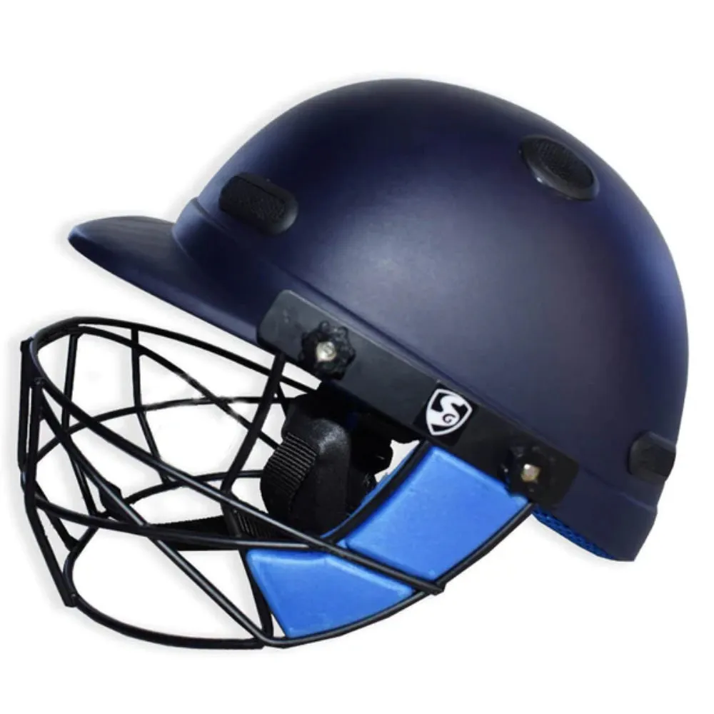 SG Aero Shield 2 Cricket Helmet (Blue)