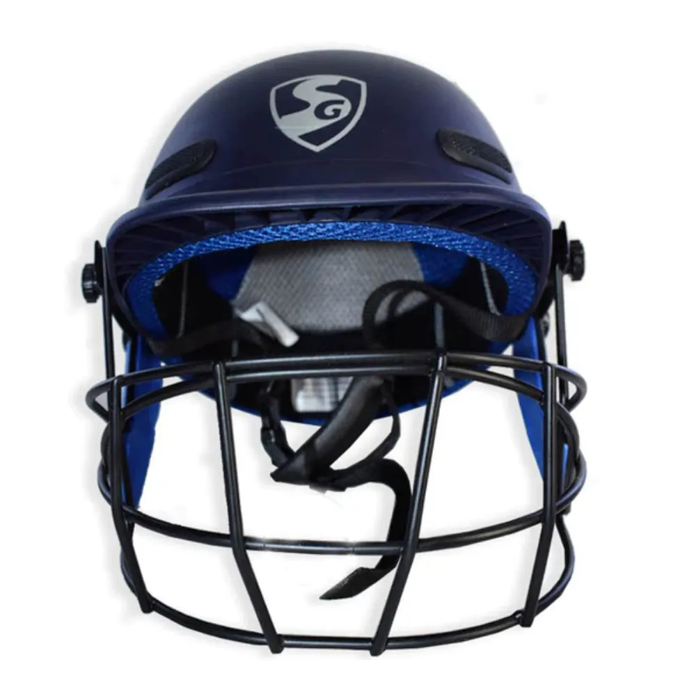 SG Aero Shield 2 Cricket Helmet (Blue)