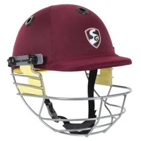 SG Blazetech Cricket Helmet (Maroon)