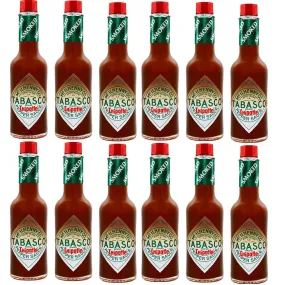 Tabasco Chipotle Pepper Sauce Hot Chilli 150ml Box 12