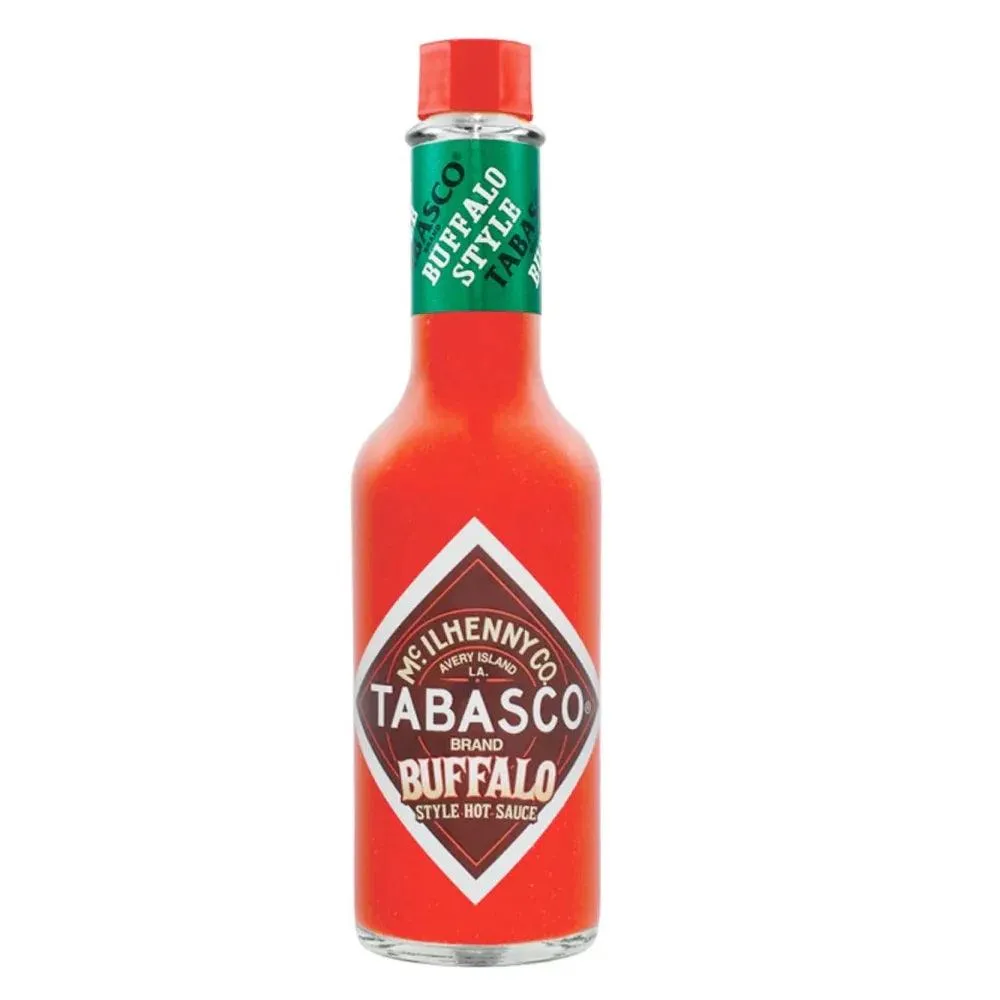 Tabasco Mix 12 Pack Original Red Pepper/Buffalo/Chipotle Hot Sauce 150ml Variety Pack