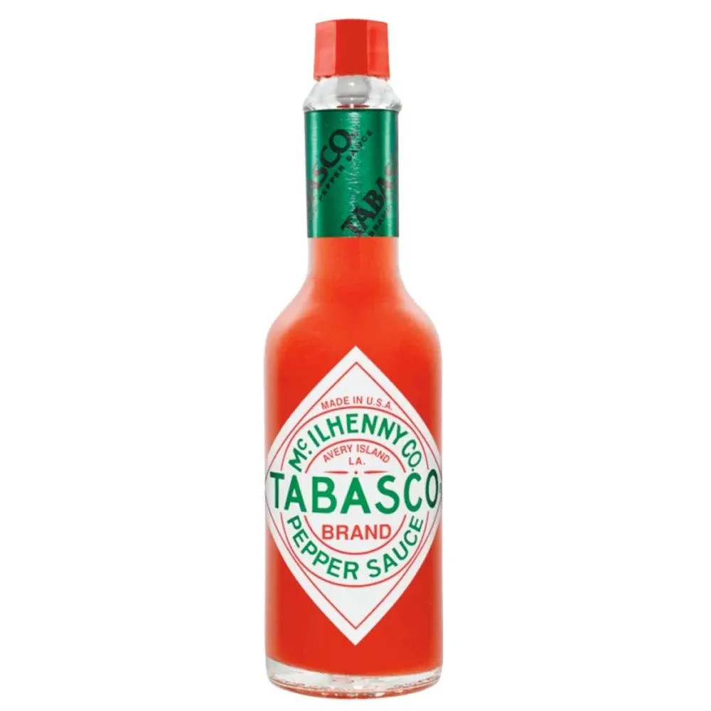 Tabasco Mix 12 Pack Original Red Pepper/Buffalo/Chipotle Hot Sauce 150ml Variety Pack