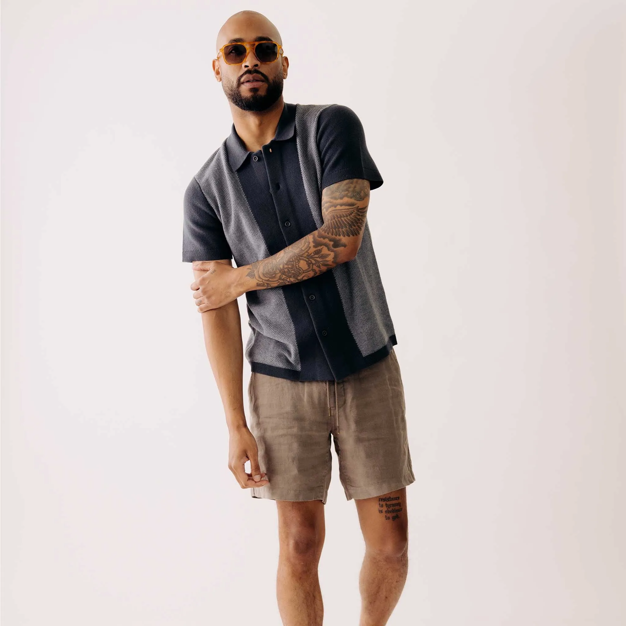 The Apres Short in Canteen Hemp