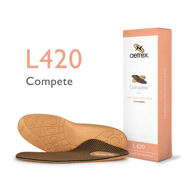 Women's Aetrex Compete Posted Orthotics